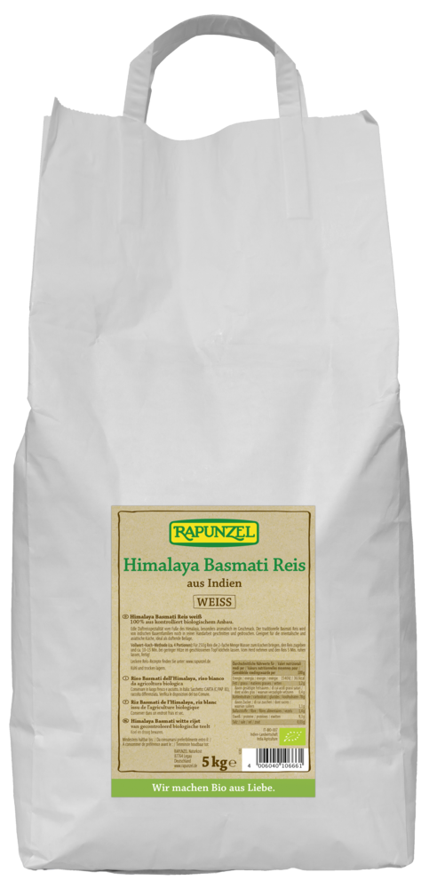 Himalaya Basmati Reis weiß 5 kg